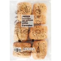 Panecillos 4,3% cereales EROSKI, 6 uds, bolsa 330 g
