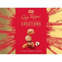 CAJA ROJA CREATIONS askotariko esne bonboiak, kutxa 191 g