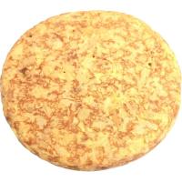Tortilla de patatas entera con cebolla, 1 ud