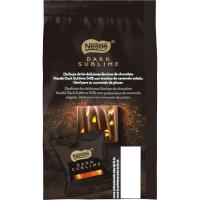 Láminas de chocolate negro y caramelo salado NESTLÉ, bolsa 150 g