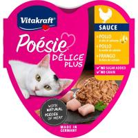 Alimento de pollo POESIE DELICE tarrina 85 g