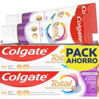 Dentífrico COLGATE TOTAL ENCÍAS, pack 2x75 ml