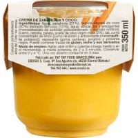 Crema thai de zanahoria y coco EROSKI, tarro 350 ml Crema thai de zanahoria y coco EROSKI, tarro 350 ml