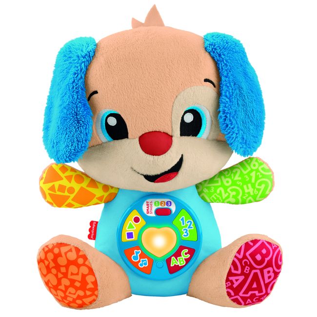Peluche perrito Ríe y aprende, juguete musical edad rec:6-36 meses FISHER-PRICE