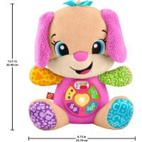 Peluche perrito Ríe y aprende, juguete musical edad rec:6-36 meses FISHER-PRICE