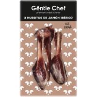 Huesitos de jamón ibérico GËNTLE CHEF, paquete 3 uds