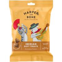 Snack de pollo&pavo para perro&gato HARPER&BONE, bolsa 90 g