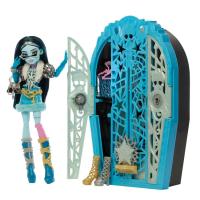 MONSTER HIGH Skulltimate Secr 6 Frankie Stein panpina armairuarekin, gom. adina: +4 urte