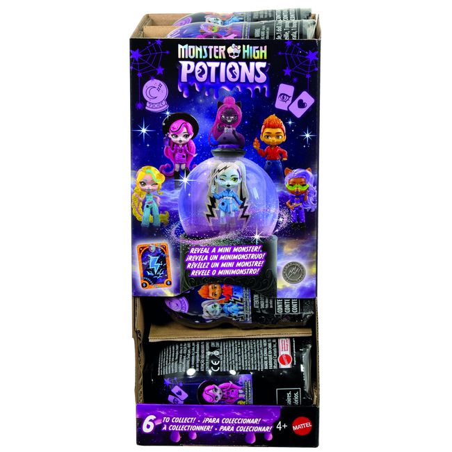 Muñeca Monster High Potions Crystal Ball, surtidas, edad rec:+4 años MONSTER HIGH