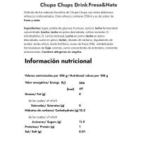 Refresco sabor fresa-nata CHUPA CHUPS, lata 25 cl