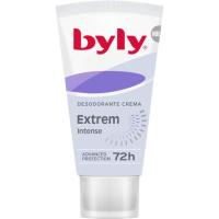Desodorante en crema Extreme intense BYLY, tubo 50 ml Desodorante en crema Extreme intense BYLY, tubo 50 ml