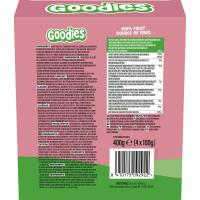 Bolsita manzana fresa GOODIES, pack 4x100 g