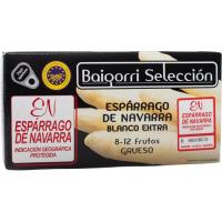 Espárragos IGP 8/10 frutos BAIGORRI, lata 250 g