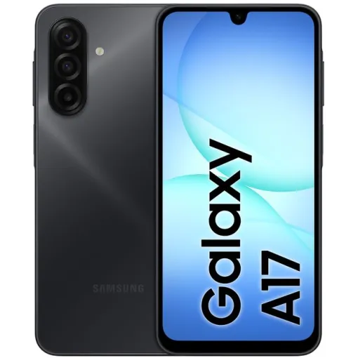 Smartphone libre negro 4/128 GB, Galaxy A17 SAMSUNG Smartphone libre negro 4/128 GB, Galaxy A17 SAMSUNG