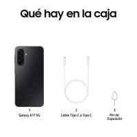 Smartphone libre negro 8/256 GB, Galaxy A17 5G SAMSUNG