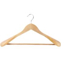 Percha de madera de 45 cm de hombrera ancha, 1 ud