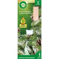 Ambientador varitas olor pino y copos AIRWICK, pack 1 ud Ambientador varitas olor pino y copos AIRWICK, pack 1 ud