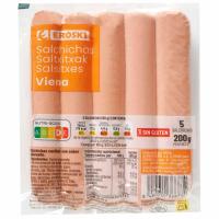 Salchicha Viena EROSKI, sobre 200 g Salchicha Viena EROSKI, sobre 200 g