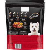 Alimento de ternera, ave y verdura para perro CÉSAR, saco 800 g