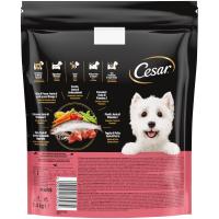 Alimento seco de pollo y salmón para perro CÉSAR, saco 1,4 kg