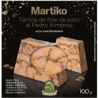MARTIKO P. Ximenez ahate foie gras marmolatua, terrina 100 g