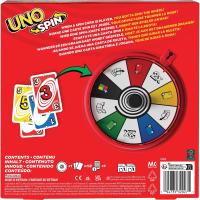 Juego de cartas UNO Spin Refresh, edad rec:+7 años MATTEL GAMES