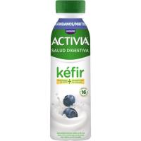 Kéfir líquido sabor arándanos ACTIVIA, botella 280 ml