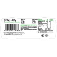 Leche fermentada con cereales y pera ACTIVIA, pack 4x115 g