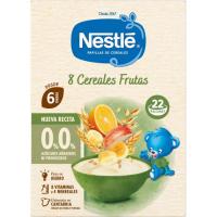 Papilla 8 cereales fruta 0% 0% NESTLÉ, caja 330 g Papilla 8 cereales fruta 0% 0% NESTLÉ, caja 330 g