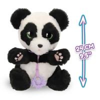 BABY PAWS Panda peluxea, 24 cm, gom. adina: +18 hilabete