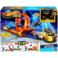 HOT WHEELS Monster Trucks Trofeo Challenge Bigfoot, Pista eta kamioia, gom. adina: +4 urte