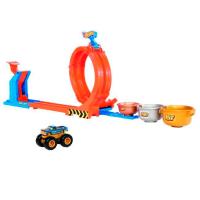 HOT WHEELS Monster Trucks Trofeo Challenge Bigfoot, Pista eta kamioia, gom. adina: +4 urte