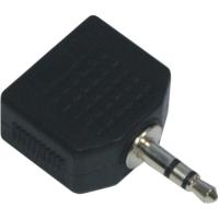 Adaptador Jack 3,5 mm 1macho/2 hembras 360015 METRONIC