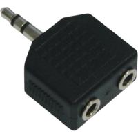 Adaptador Jack 3,5 mm 1macho/2 hembras 360015 METRONIC