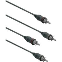 Cable audio 2 RCA macho/macho-1,2 m 370065 METRONIC
