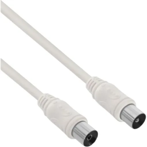Cable coaxial 9,52 mm macho/hembra recto 5 m 338006 METRONIC