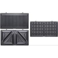 Sandwichera 3en1, 850W, Sunset UFESA