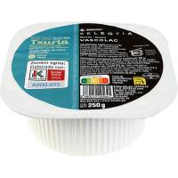 Queso fresco Txuria EROSKI SELEQTIA, tarrina 250 g