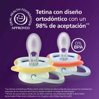 AVENT Ultra Air Gaueko txupetea 0-6 hilabete, sorta 2 ale