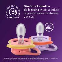 AVENT Ultra Air Tximino txupetea 6-18 hilabete, sorta 2 ale