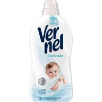 Suavizante delicado VERNEL, garrafa 75 dosis Suavizante delicado VERNEL, garrafa 75 dosis
