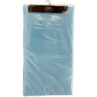 Cojín para tumbona con cordones en Azul Abany, 185x60x4 cm