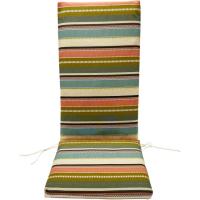 Cojín multiposiciones con respaldo y cordones, estampado rayas Stripes, 120x45x4cm Cojín multiposiciones con respaldo y cordones, estampado rayas Stripes, 120x45x4cm