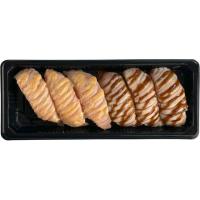 Nigiri flambeado dúo SUSHITAKE, bandeja 210 g Nigiri flambeado dúo SUSHITAKE, bandeja 210 g