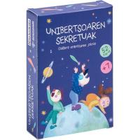 Juego Unibertsoaren sekretuak karta jolasa, +7 urte KATXIPORRETA