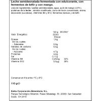 Kéfir plus con mango KAIKU, pouch 110 g