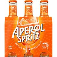 APEROL SPRITZ aperitibo italiarra, sorta 3x20 cl