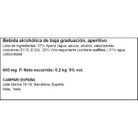 APEROL SPRITZ aperitibo italiarra, sorta 3x20 cl