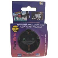 Adaptador enchufe base europea a clavija de USA, 50415 OSCA CONNECT