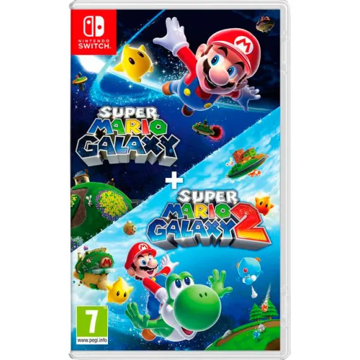 Juego para Nintendo Switch 2, Super Mario Galaxy + Super Mario Galaxy 2 NINTENDO